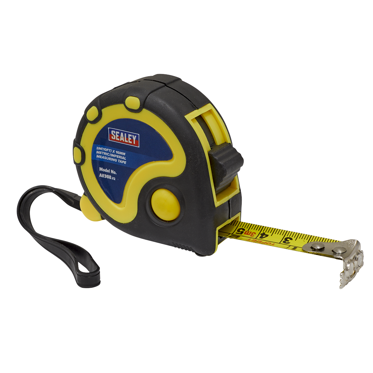 Sealey AK988 3m(10ft) x 16mm Metric/Imperial Tape Measure