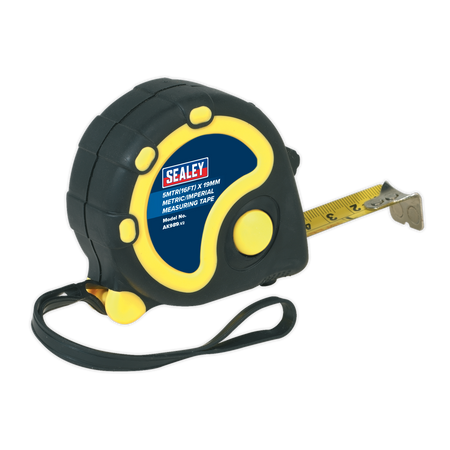 Sealey AK989 5m(16ft) x 19mm Metric/Imperial Tape Measure