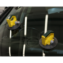 Sealey AK98943 150mm Vacuum Suction Cup - Pair