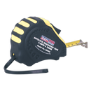 Sealey AK995 7.5m(25ft) x 25mm Autolock Tape Measure - Metric/Imperial