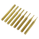 Sealey AKB08 Brass Pin Punch Set 8pc