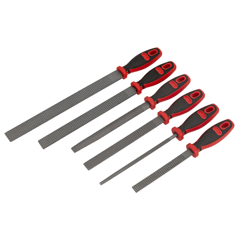 Sealey AKR06 Rasp File Set 6pc