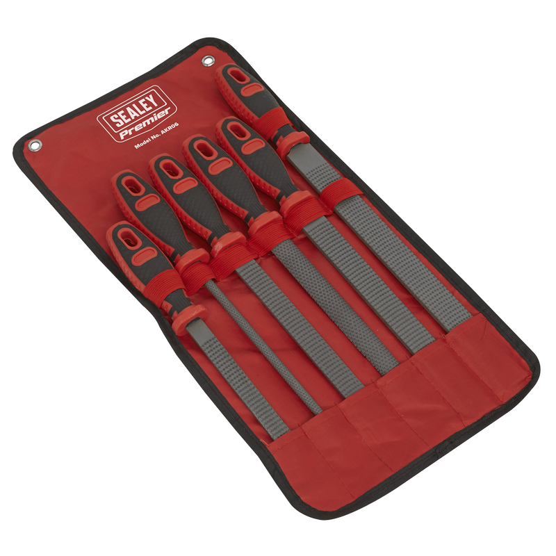 Sealey AKR06 Rasp File Set 6pc