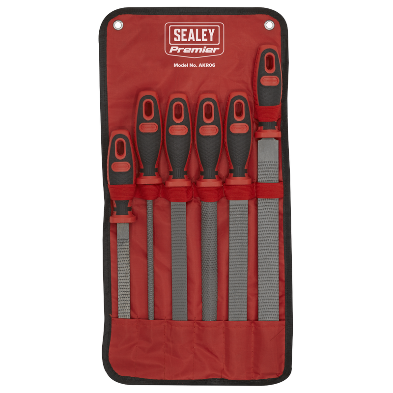 Sealey AKR06 Rasp File Set 6pc