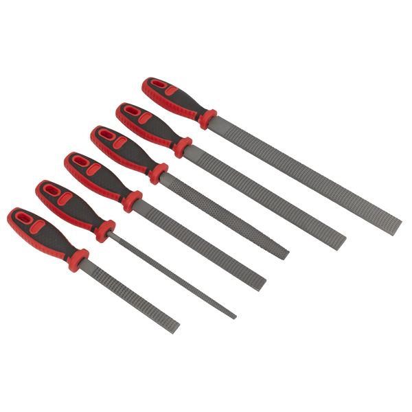 Sealey AKR06 Rasp File Set 6pc