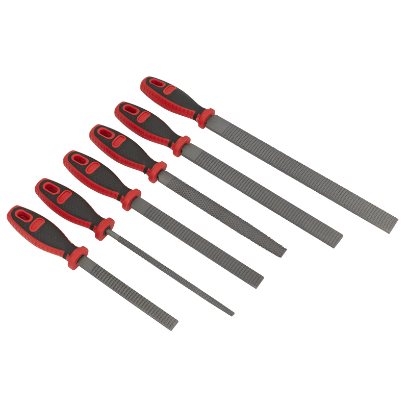 Sealey AKR06 Rasp File Set 6pc