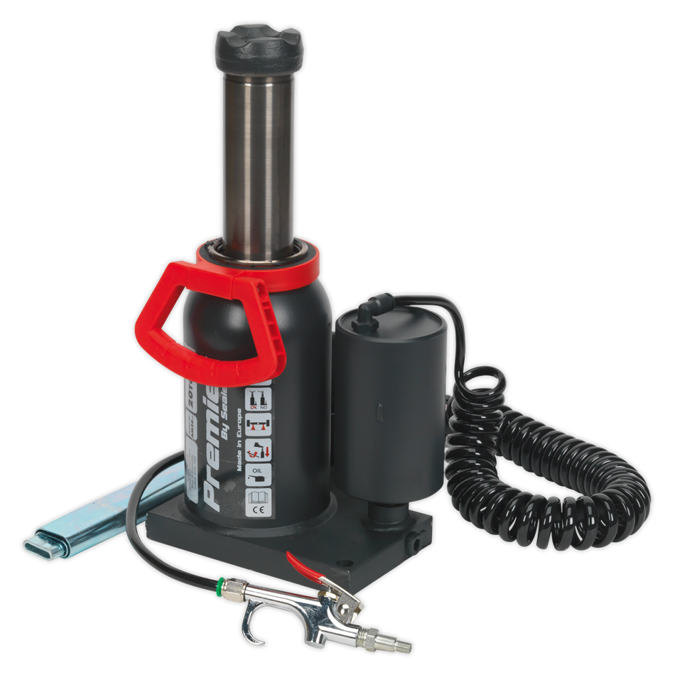 Sealey AM20 20tonne Bottle Jack Manual/Air Hydraulic