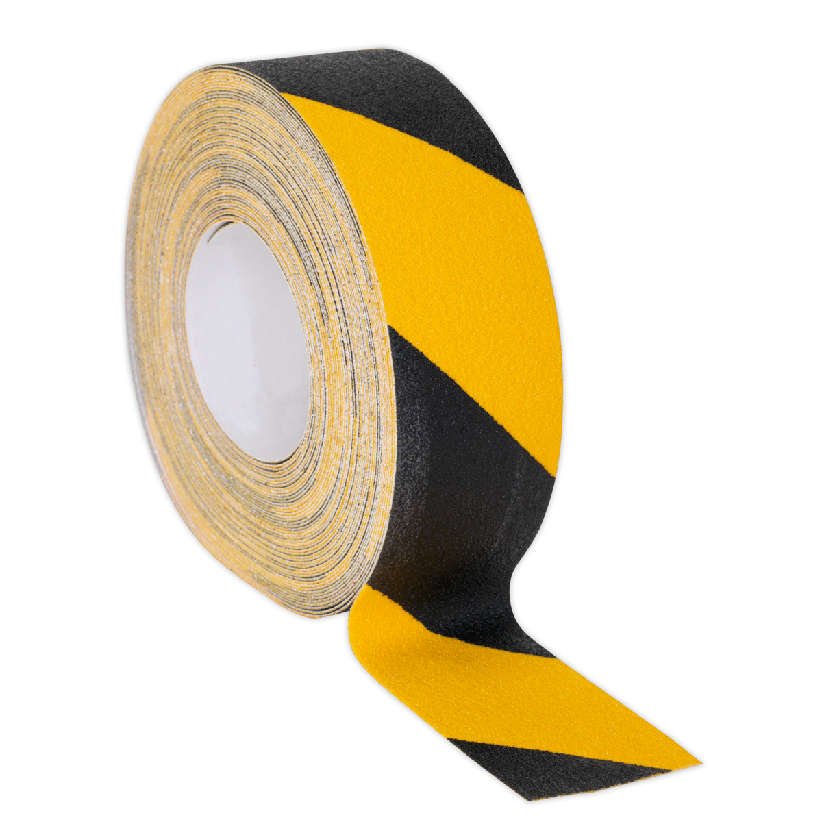 Sealey ANTBY18 50mm x 18m Black & Yellow Self-Adhesive Anti-Slip Tape