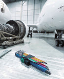 Wera 05022210001 950/9 Hex-Plus Multicolour HF 1 L-key set, metric, BlackLaser, with holding function, 9 pieces