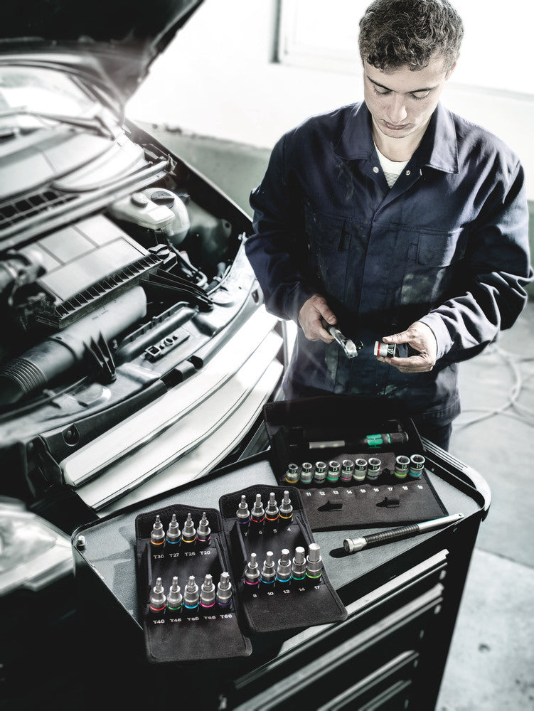 Wera 05004203001 8790 HMC HF 1 Zyklop socket set with 1/2" drive, with holding function, 10 pieces