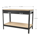 Sealey AP12160 1.2m Workbench with Drawer