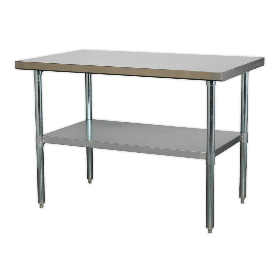 Sealey AP1248SS 1.2m Stainless Steel Workbench