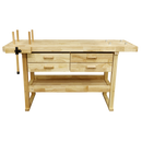 Sealey AP1640 Woodworking Bench with 4 Drawers 1.52m