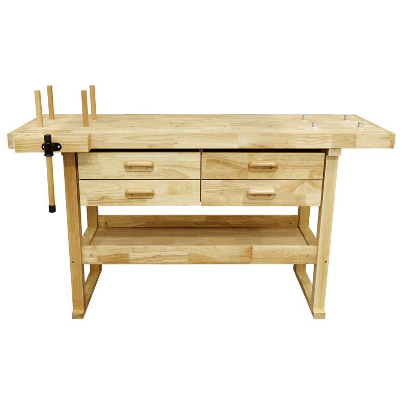 Sealey AP1640 Woodworking Bench with 4 Drawers 1.52m