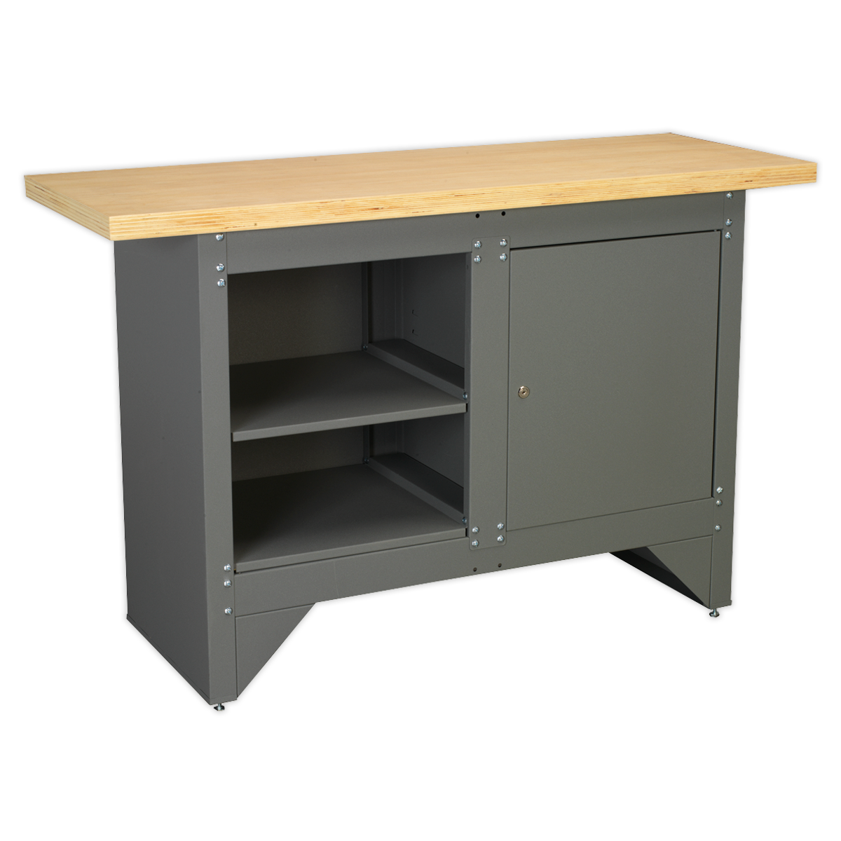 Sealey AP2010 Heavy-Duty Workbench with Cupboard