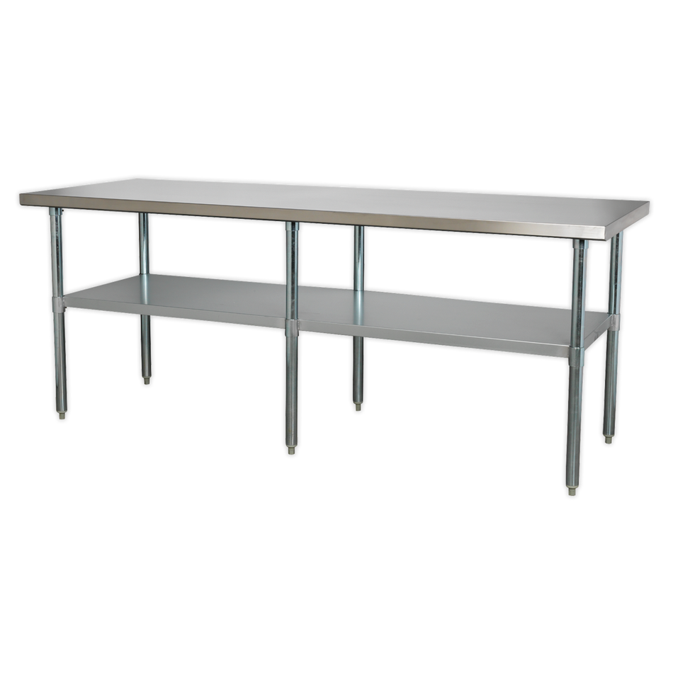 Sealey AP2184SS 2.1m Stainless Steel Workbench