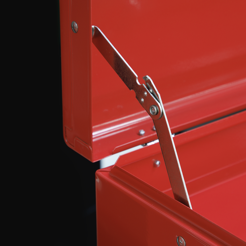 Sealey AP2200BB 6 Drawer Topchest & Rollcab Combination with Ball-Bearing Slides - Red/Grey