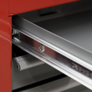 Sealey AP2200BB 6 Drawer Topchest & Rollcab Combination with Ball-Bearing Slides - Red/Grey