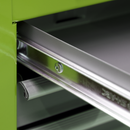 Sealey AP2200BBHV 6 Drawer Topchest & Rollcab Combination with Ball-Bearing Slides - Hi-Vis Green/Grey