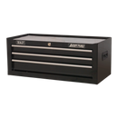 Sealey AP223B 3 Drawer Mid-Box with Ball-Bearing Slides - Black