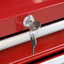 Sealey AP223 3 Drawer Mid-Box with Ball-Bearing Slides - Red