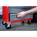 Sealey AP22505BB 5 Drawer Rollcab with Ball-Bearing Slides - Red/Grey