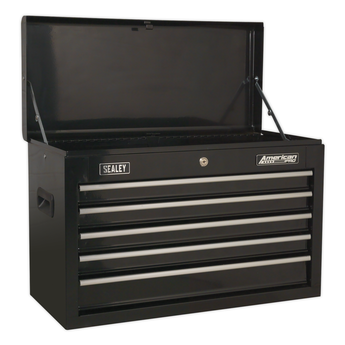 Sealey AP225B 5 Drawer Topchest with Ball-Bearing Slides - Black