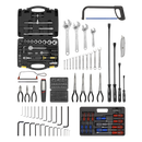 Sealey AP225COMBO 5 Drawer Topchest with Ball-Bearing Slides & 230pc Tool Kit