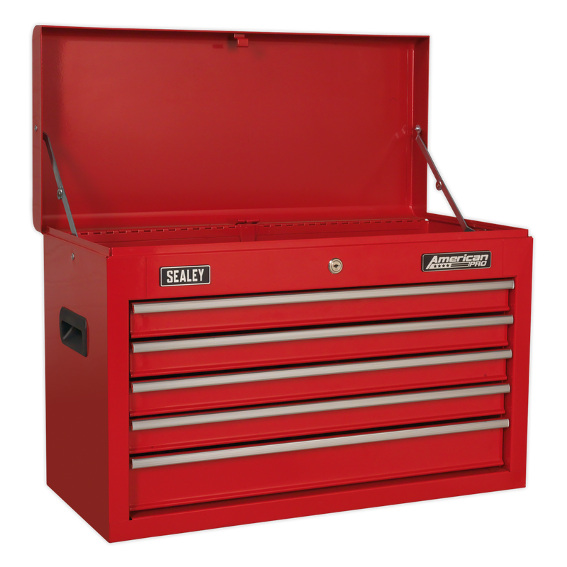 Sealey AP225COMBO 5 Drawer Topchest with Ball-Bearing Slides & 230pc Tool Kit