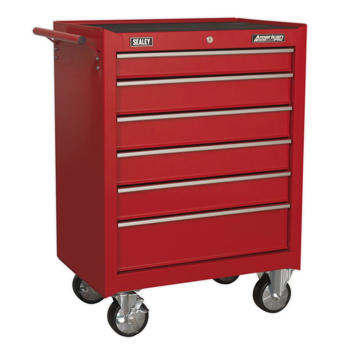 Sealey AP226 6 Drawer Rollcab with Ball-Bearing Slides - Red