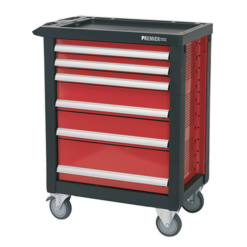 Sealey AP2406 6 Drawer Rollcab with Ball-Bearing Slides