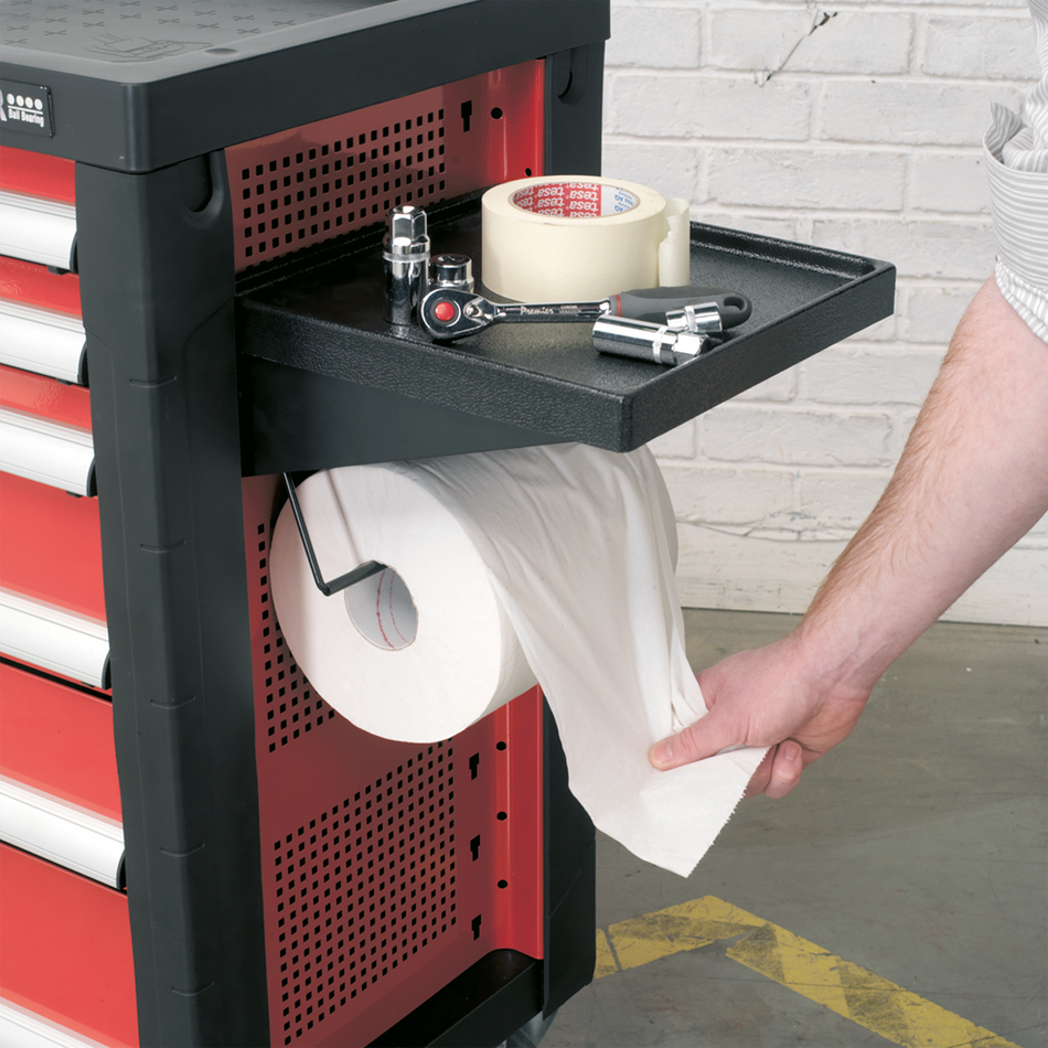 Sealey AP24ACC2 Side Shelf & Roll Holder for AP24 Series Tool Chests
