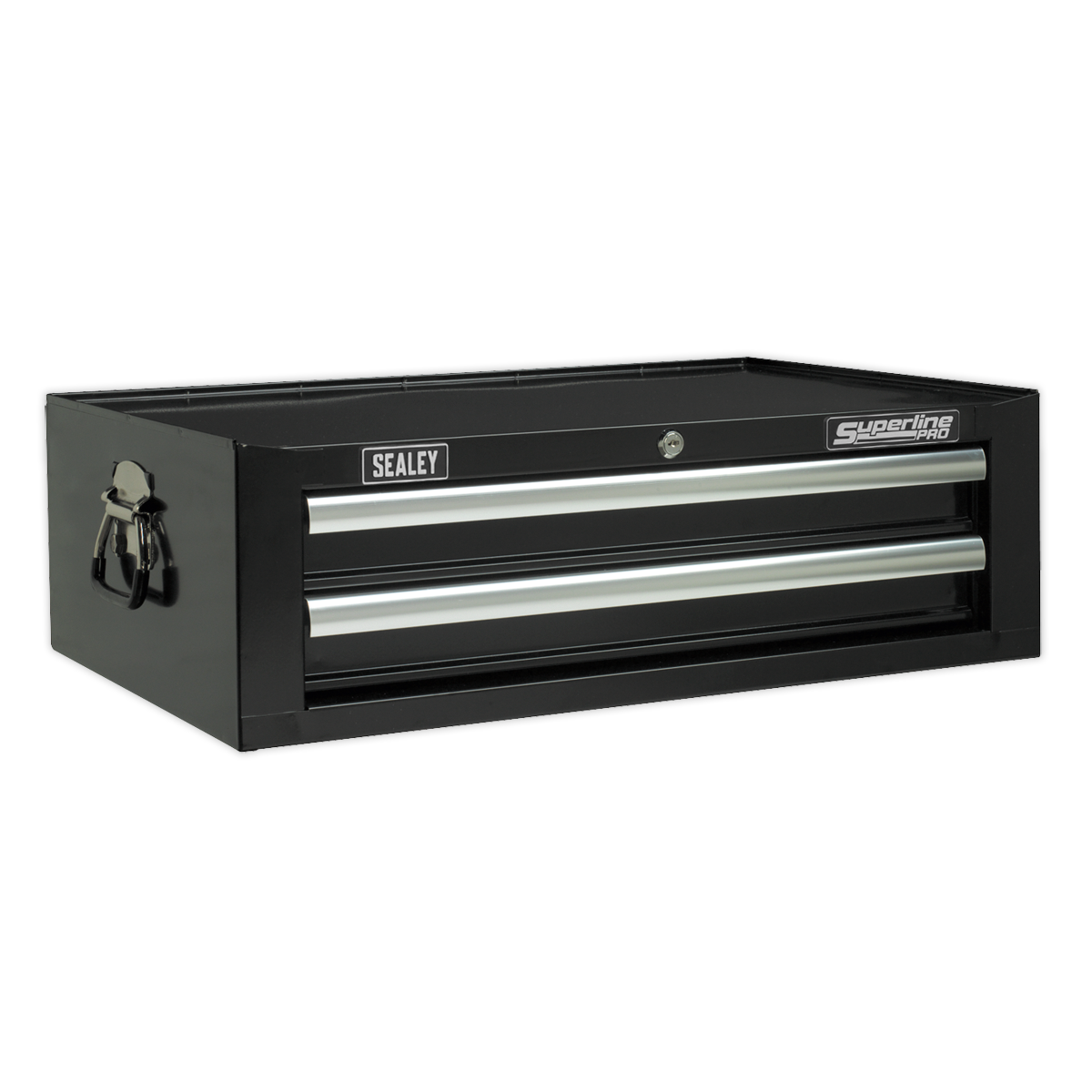 Sealey AP26029TB 2 Drawer Mid-Box with Ball-Bearing Slides - Black