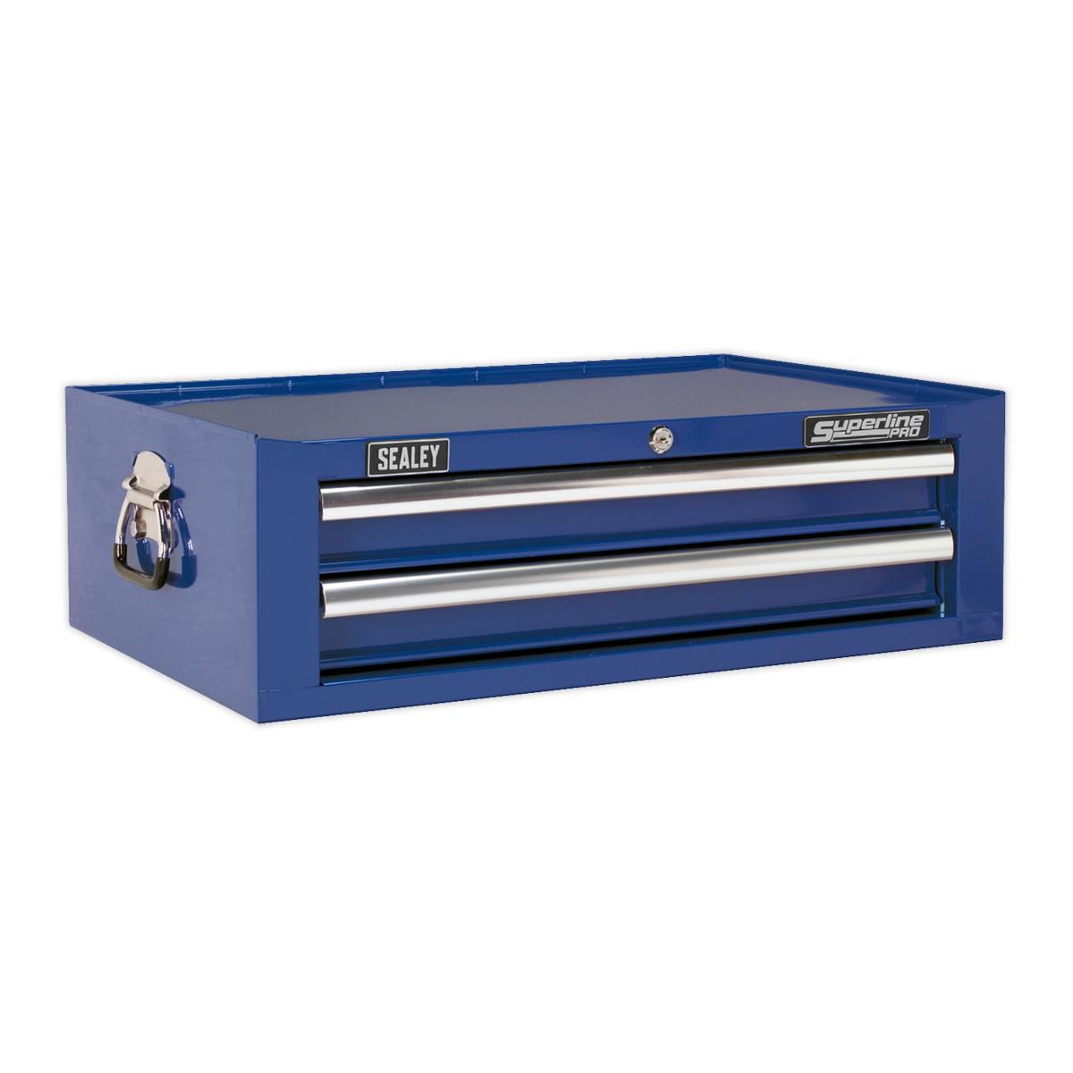 Sealey AP26029TC 2 Drawer Mid-Box with Ball-Bearing Slides - Blue