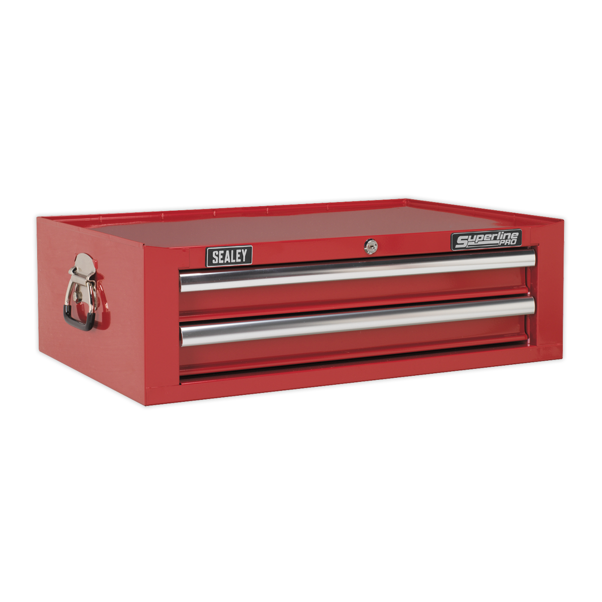 Sealey AP26029T 2 Drawer Mid-Box with Ball-Bearing Slides - Red