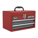 Sealey AP2602BB 2 Drawer Portable Toolbox with Ball-Bearing Slides