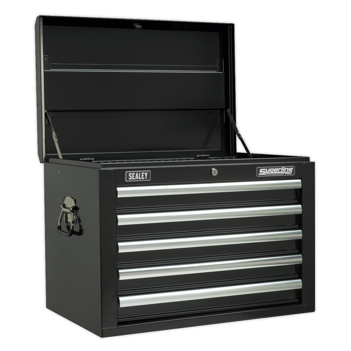Sealey AP26059TB 5 Drawer Topchest with Ball-Bearing Slides - Black