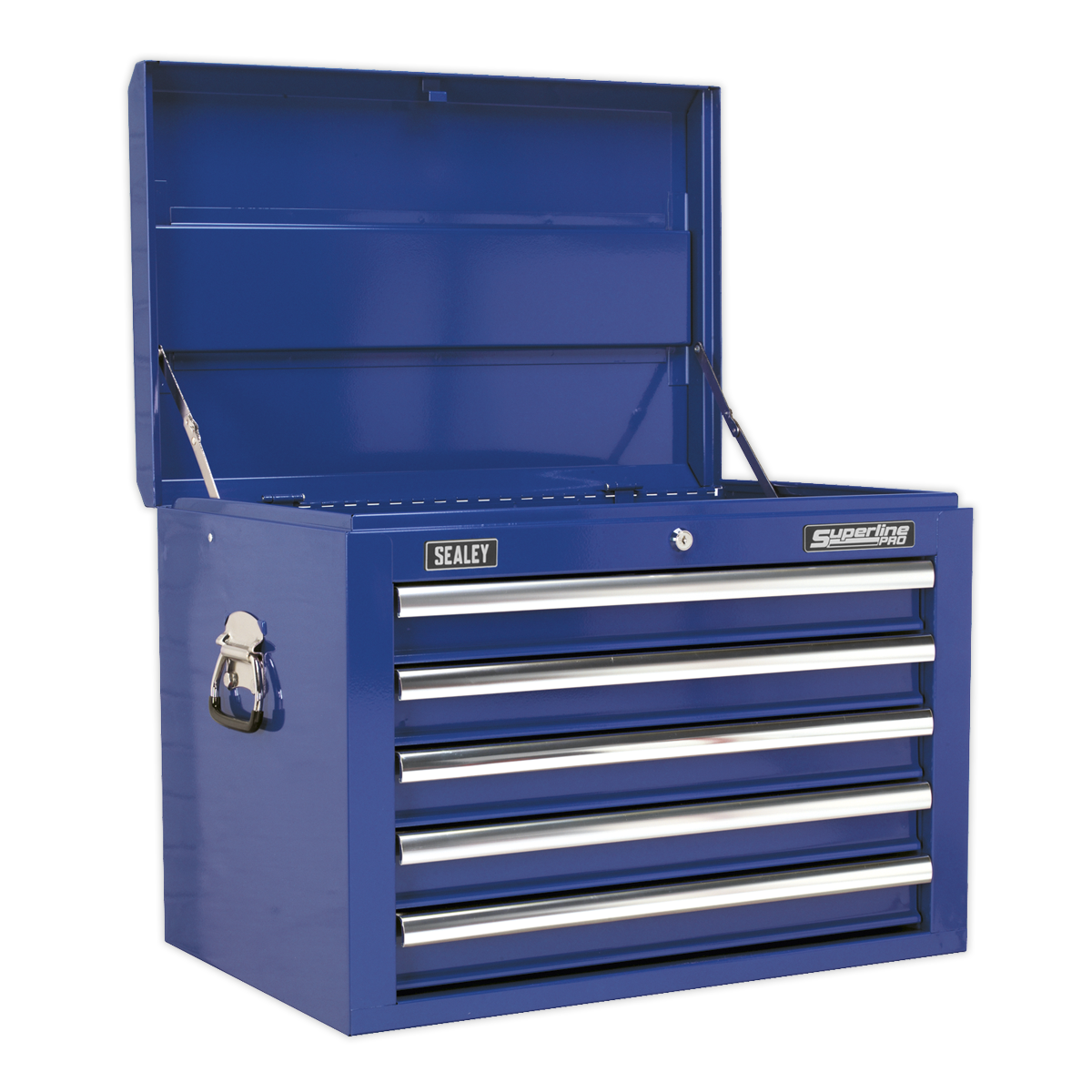 Sealey AP26059TC 5 Drawer Topchest with Ball-Bearing Slides - Blue