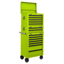 Sealey AP26059THV Topchest 5 Drawer with Ball-Bearing Slides - Green/Black