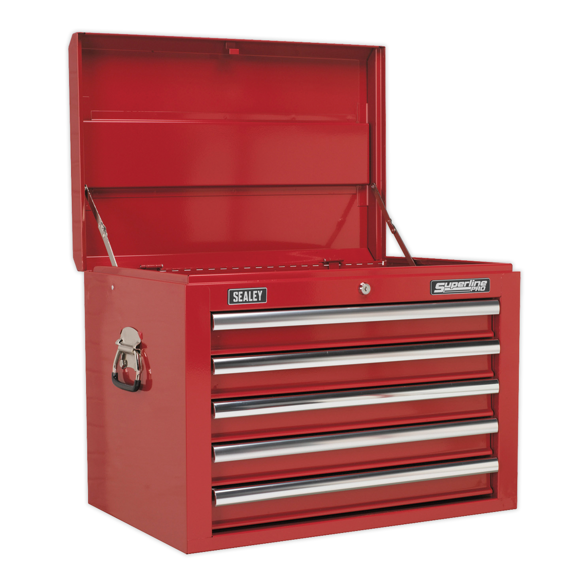 Sealey AP26059T 5 Drawer Topchest with Ball-Bearing Slides - Red