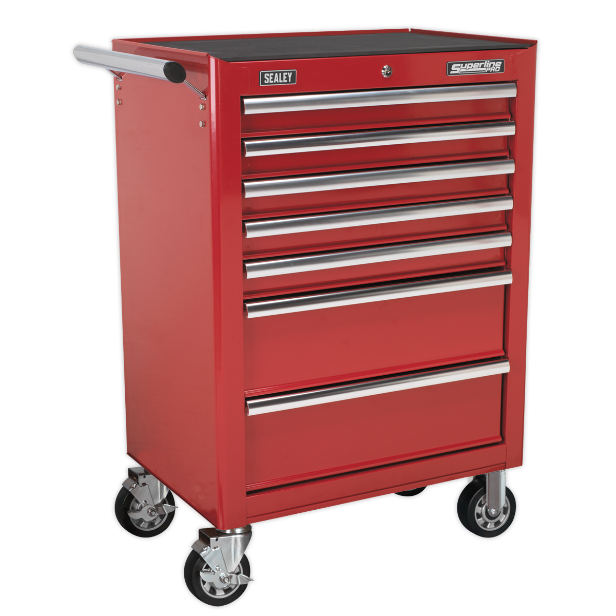 Sealey AP26479T 7 Drawer Rollcab with Ball-Bearing Slides - Red