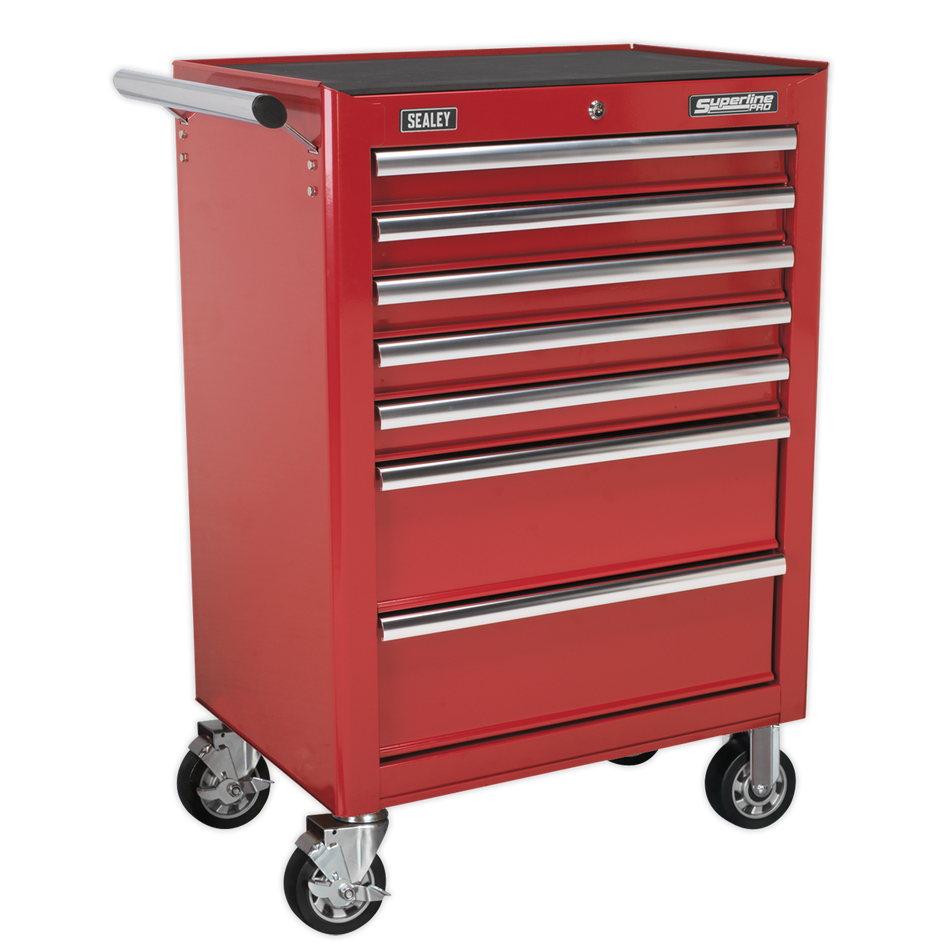 Sealey AP26479T 7 Drawer Rollcab with Ball-Bearing Slides - Red