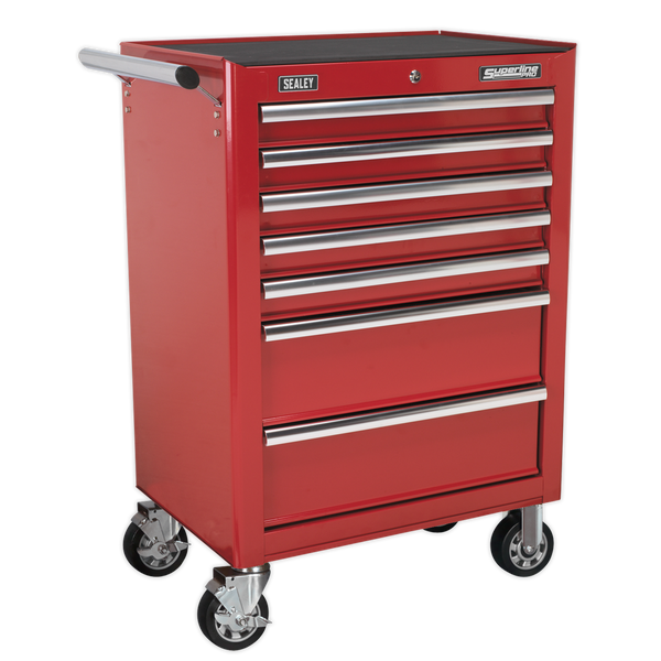 Sealey AP26479T 7 Drawer Rollcab with Ball-Bearing Slides - Red