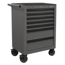 Sealey AP26479TG Rollcab 7 Drawer with Ball-Bearing Slides - Grey/Black