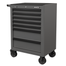 Sealey AP26479TG Rollcab 7 Drawer with Ball-Bearing Slides - Grey/Black