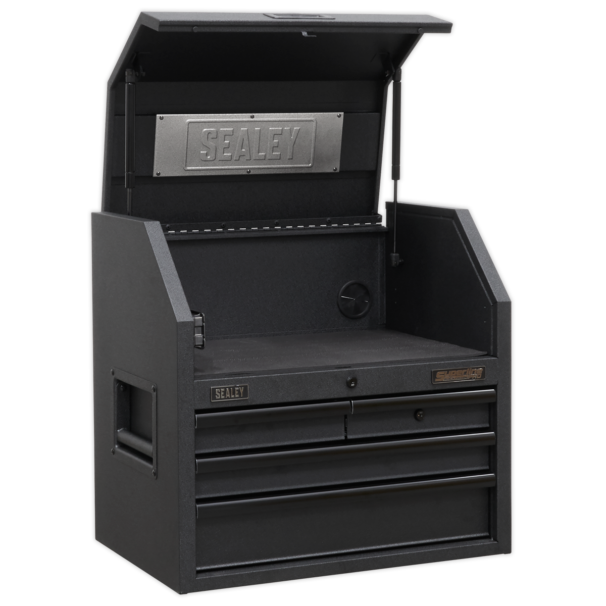 Sealey AP2704BE 4 Drawer 660mm Topchest with Soft Close Drawers & Power Strip