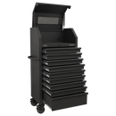 Sealey AP2709BE 9 Drawer 690mm Tower Cabinet with Soft Close Drawers & Power Strip