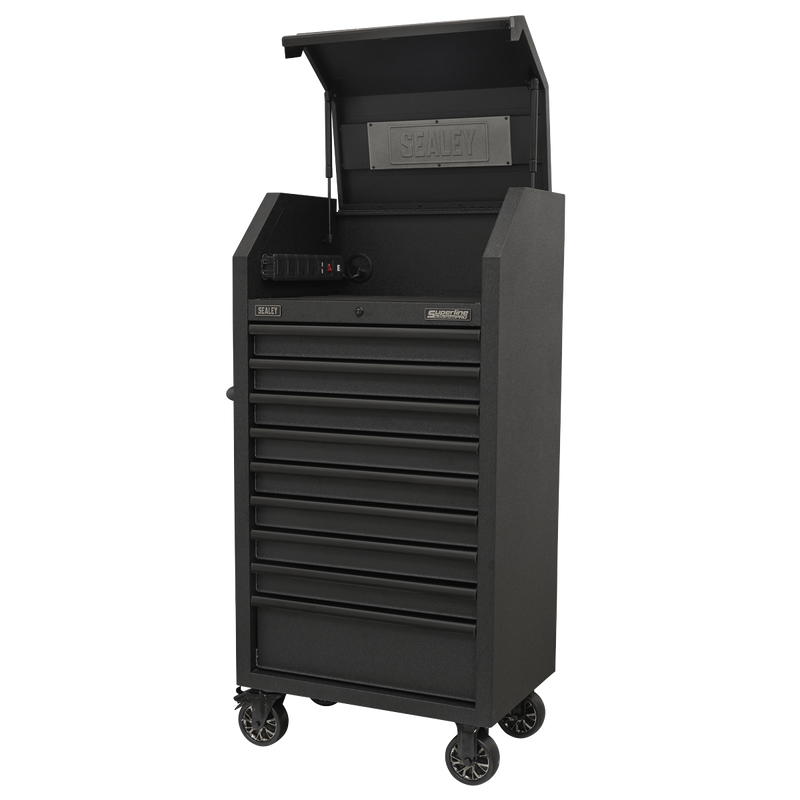 Sealey AP2709BE 9 Drawer 690mm Tower Cabinet with Soft Close Drawers & Power Strip