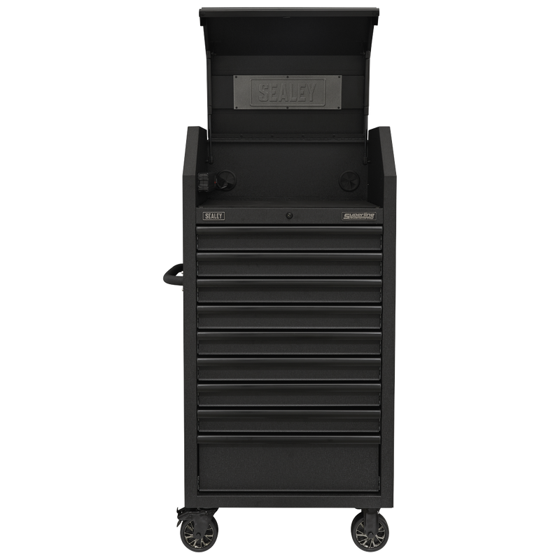 Sealey AP2709BE 9 Drawer 690mm Tower Cabinet with Soft Close Drawers & Power Strip