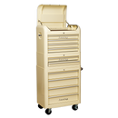 Sealey AP28COMBO2 10 Drawer Retro Style Topchest, Mid-Box & Rollcab Combo